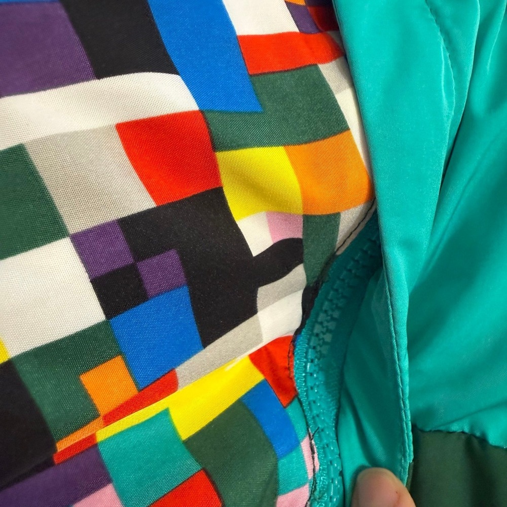Lego X Target Collection Puffer Jacket Vest Green Stripe adult large - Picture 4 of 12
